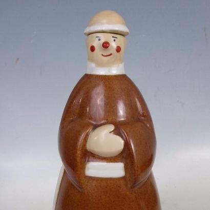 ROBJ – PARIS : Flacon à liqueur, porcelaine...