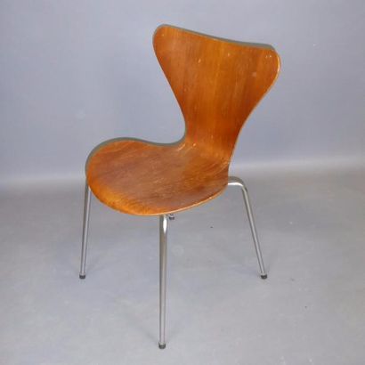 Arne JACOBSEN (1902-1971) : Suite de quatre...