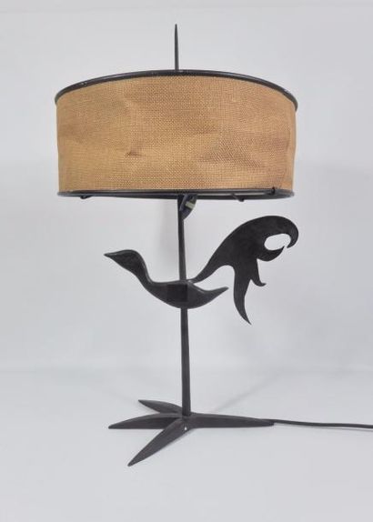 ATELIER DE MAROLLES: Lampe à poser en fer...
