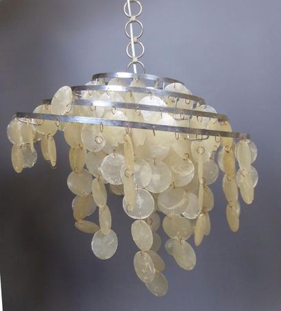 Verner PANTON (dans le goût de): Lustre à...