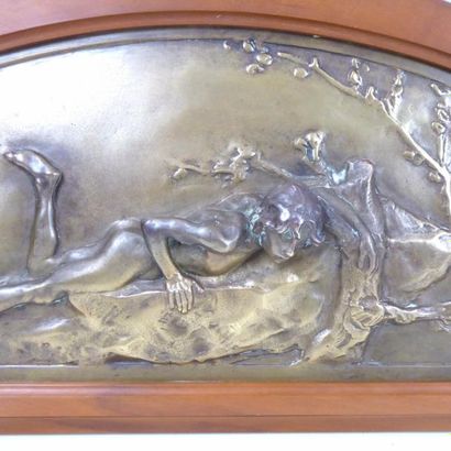 Alexandre CHARPENTIER (1856-1909) : Narcisse....