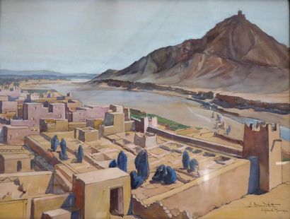 Elisabeth DANDELOT (1898-1995) : Erfoud....