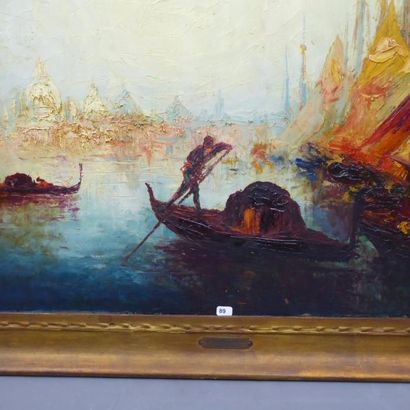 Italo GIORDANI (1882-1956) : Jour de fête...