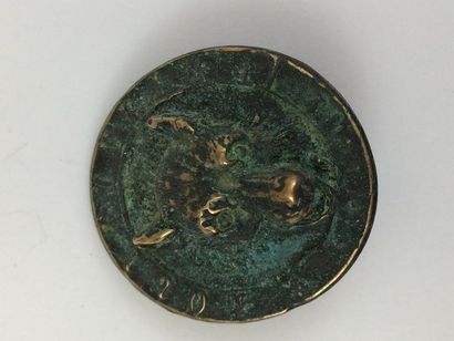 O. Un bouton (retirage). Marquis de Changey....