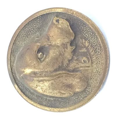 O. Un bouton. Vicomte de Lesguern. 1850-...