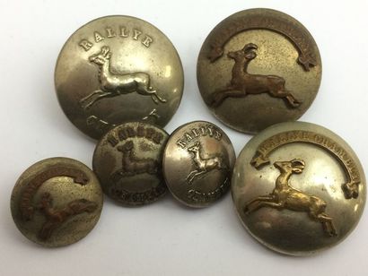 Oo Oo Oo. Trois paires de boutons, 2 modèles....