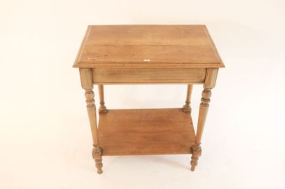Table d'appoint à plateau d'entretoise, circa...