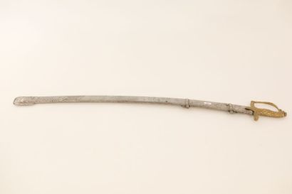 Sabre à tête d'aigle couronnée, l. 100 cm...