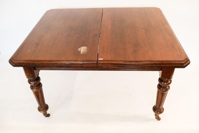 Table rectangulaire d'époque Louis-Philippe,...