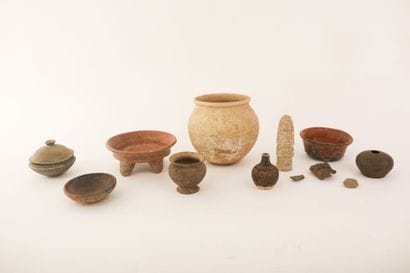 Beau lot d'objets archéologiques, principalement...