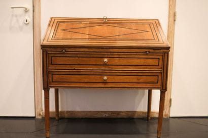 Bureau de pente de style Directoire à deux...