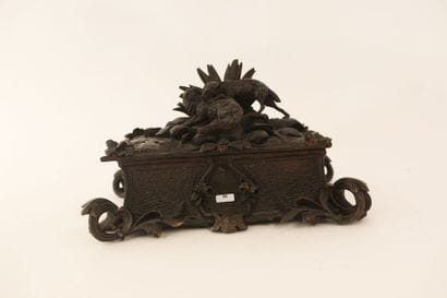 Coffret dit de la Forêt-Noire, XIXe, bois...