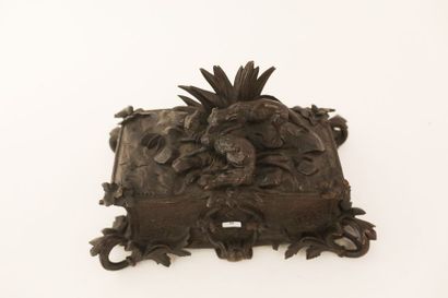 Coffret dit de la Forêt-Noire, XIXe, bois...