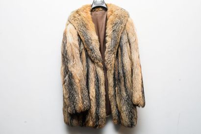 Veste en renard de Sibérie.