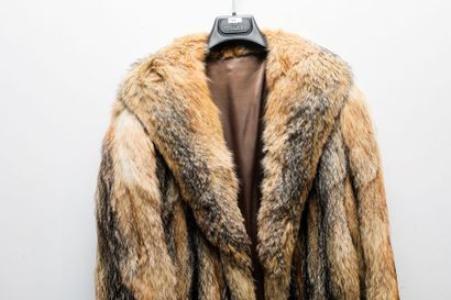 Veste en renard de Sibérie.