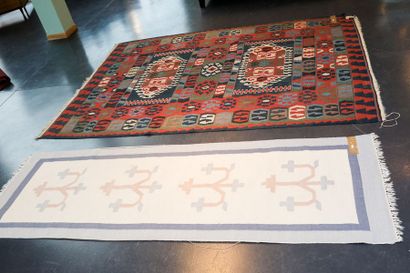 Kilim anatolien, 249x178 cm env. ; on y joint...