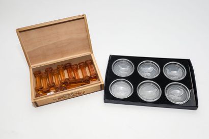 VAL-SAINT-LAMBERT
Suite de six sous-verres...