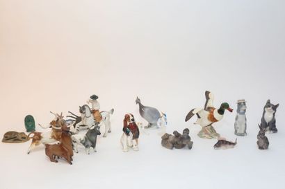 Collection d'animaux XXe, principalement...