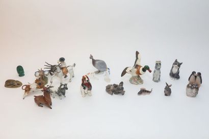 Collection d'animaux XXe, principalement...