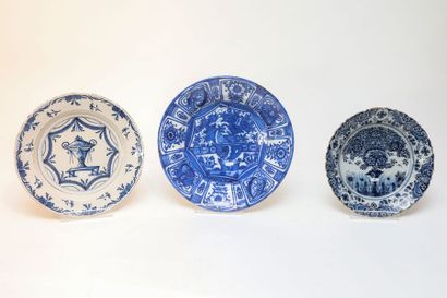 DELFT
Trois plats creux, décors à l'Arbre...