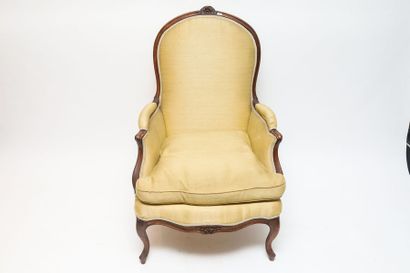 Bergère à la reine d'époque Louis XV, travail...