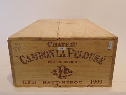 BORDEAUX (HAUT-MÉDOC)
Red, Château Cambon...