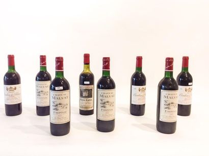 BORDEAUX
Red, eight bottles:

- (HAUT-MÉDOC),...