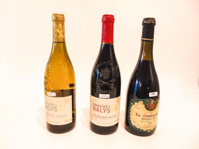 VALLÉE-DU-RHÔNE
Red and white, two bottles:

-...