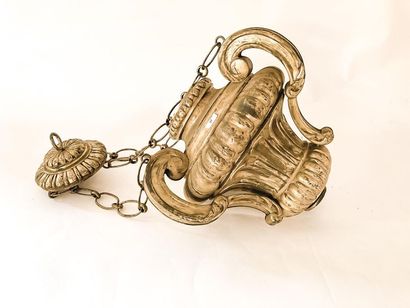 Baroque style church lamp, 19th century,...