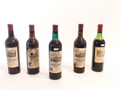 BORDEAUX
Red, five bottles: 

- (PAUILLAC),...