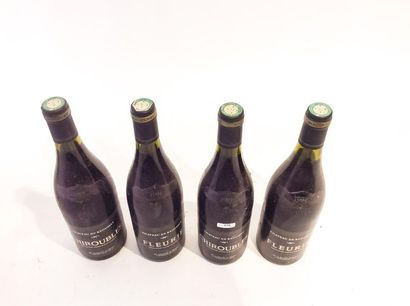 BEAUJOLAIS
Red, four bottles:

- (CHIROUBLES),...