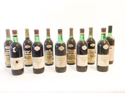VINS DU MONDE
Red, eleven bottles:

- UNITED...