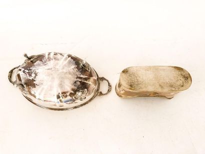 Lot of silverware (silver plated metal and...