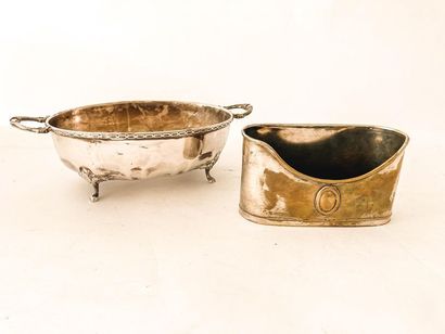Lot of silverware (silver plated metal and...
