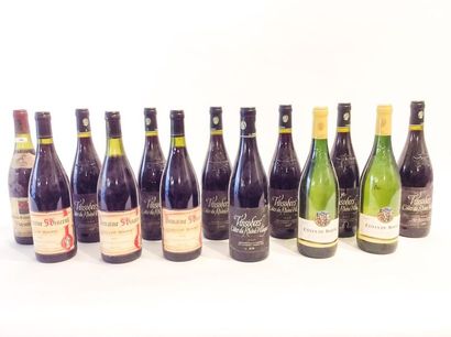 VALLÉE-DU-RHÔNE
Red and white, thirteen bottles:

-...