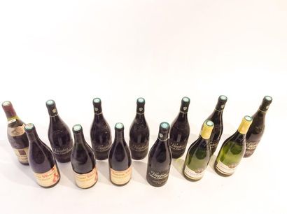 VALLÉE-DU-RHÔNE
Red and white, thirteen bottles:

-...