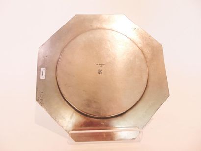 Set of twenty-nine octagonal plates, 20th...
