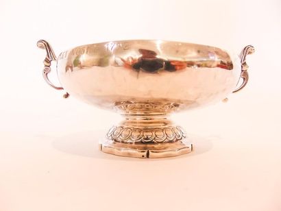 France
Small cup with handles on pedestal,...