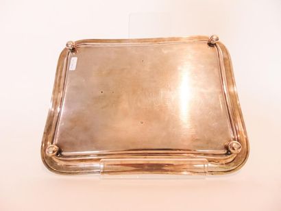 HOLLANDE
Rectangular flying platter, 1838,...
