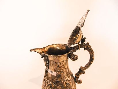 Louis XV style coffee pot in baluster on...