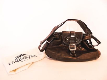 LONGCHAMP
Soft brown leather handbag, marked,...