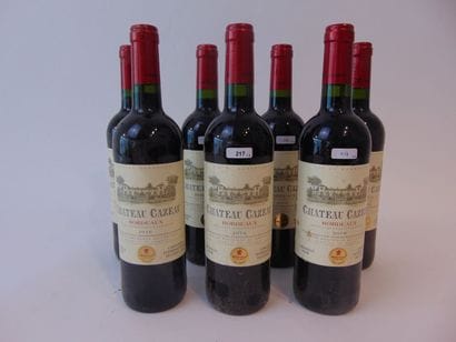 BORDEAUX
Red, Chateau Cazeau 2016, seven...