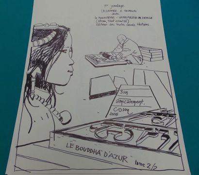 NEUVIÈME ART
Lot de quatorze dessins (généralement...