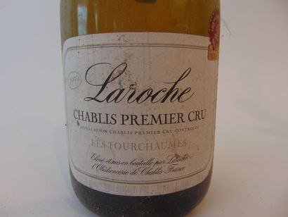 BOURGOGNE (CHABLIS), blanc, trois bouteilles...
