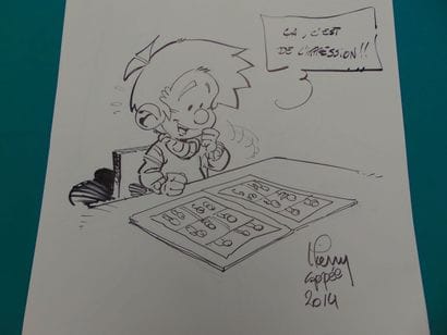 NEUVIÈME ART
Lot de quatorze dessins (généralement...