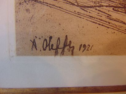 OLEFFE Auguste (1867-1931)
