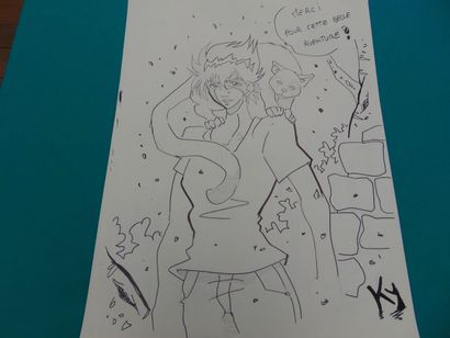 NEUVIÈME ART
Lot de quatorze dessins (généralement...