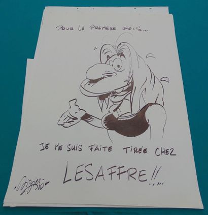 NEUVIÈME ART
Lot de quinze dessins (généralement...