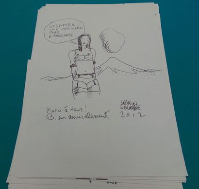 NEUVIÈME ART
Lot de quinze dessins (généralement...