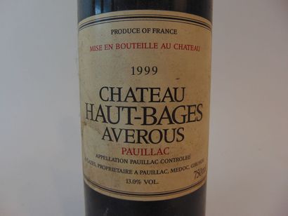 BORDEAUX (PAUILLAC)
Red, Chateau Haut-Bages-Averous...